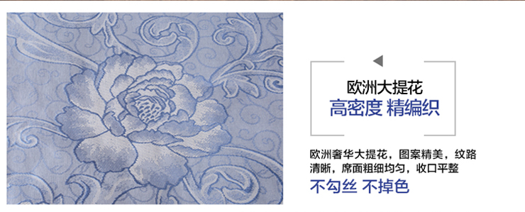 【浪莎家纺】床笠款印花提花冰丝凉席三件套 席梦思专用 牡丹冰语-咖啡 1.5米