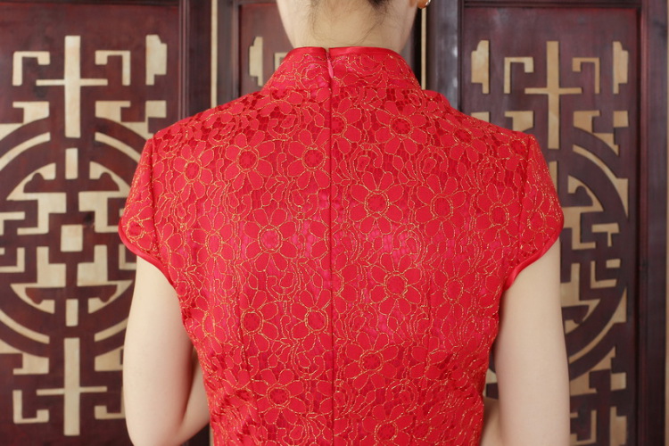 Nigeria, the lady Jane, stylish and refined beauty lace short cheongsam dress new Chinese Chinese Dress D 0254 - C XXL pictures, price, brand platters! Elections are good character, the national distribution, so why buy now enjoy more preferential! Health