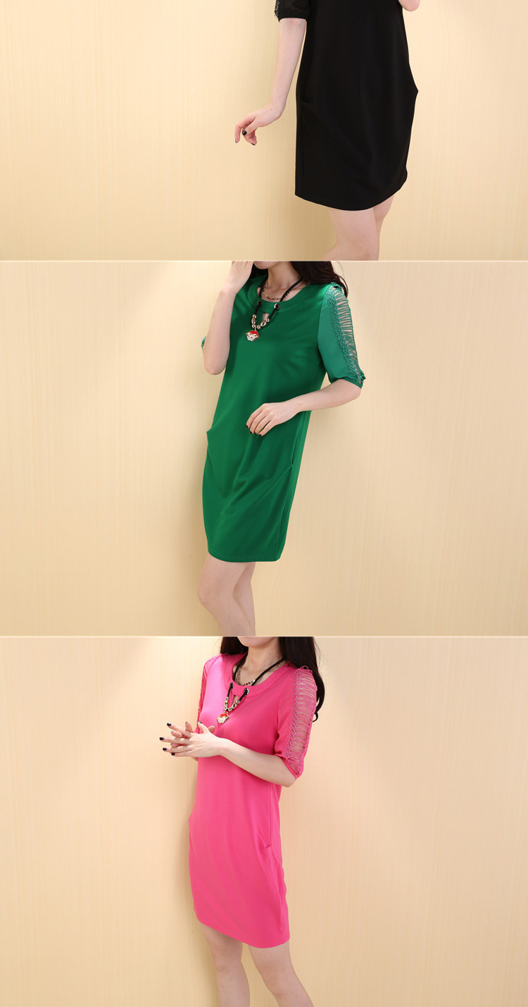 And Cisco's 2015 summer Korean Beauty graphics thin thick mm short-sleeved dress with necklace green XXXXL pictures, price, brand platters! Elections are good character, the national distribution, so why buy now enjoy more preferential! Health