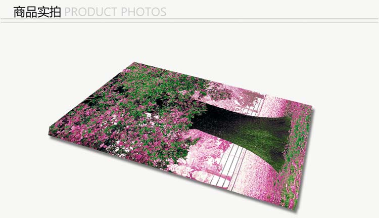 巢里巢外客厅装饰画现代简约挂画风景画三联无框画沙发背景墙餐厅墙画 C 70*70拼套/25mm