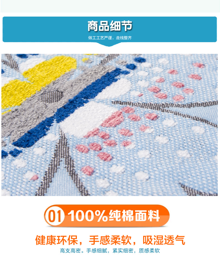 
                                        知侬家纺  儿童毛巾被/毛巾毯/空调毯/春秋毯 儿童浴巾 婴儿浴巾 六层纱布童被日式蘑菇90*100                