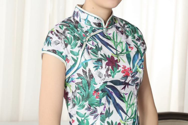 The broadband new summer elegance Chinese qipao Chinese graphics thin short cheongsam picture color 2 XL pictures, price, brand platters! Elections are good character, the national distribution, so why buy now enjoy more preferential! Health