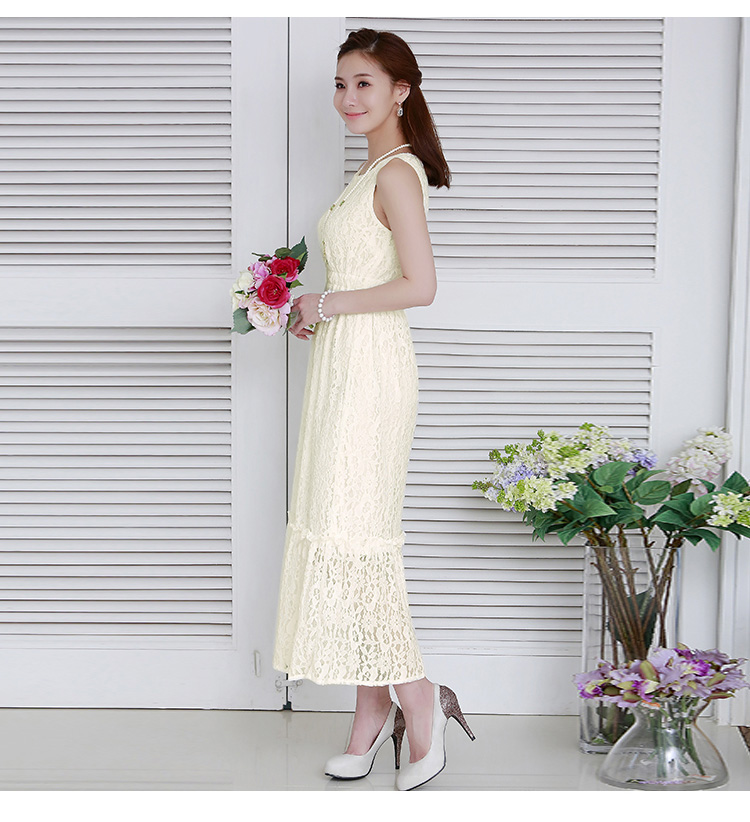 C.o.d. 2015 Summer new dresses sourcing Korean new summer, lace stylish look long skirt black XXXL picture, prices, brand platters! The elections are supplied in the national character of distribution, so action, buy now enjoy more preferential! As soon as possible.