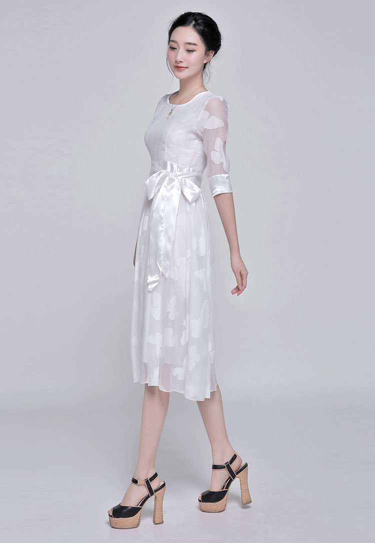 The 2015 Dili Blair Monrovia new temperament gentlewoman evening dresses Sau San butterfly embroidered silk yarn stack dresses female 8158 White M picture, prices, brand platters! The elections are supplied in the national character of distribution, so action, buy now enjoy more preferential! As soon as possible.