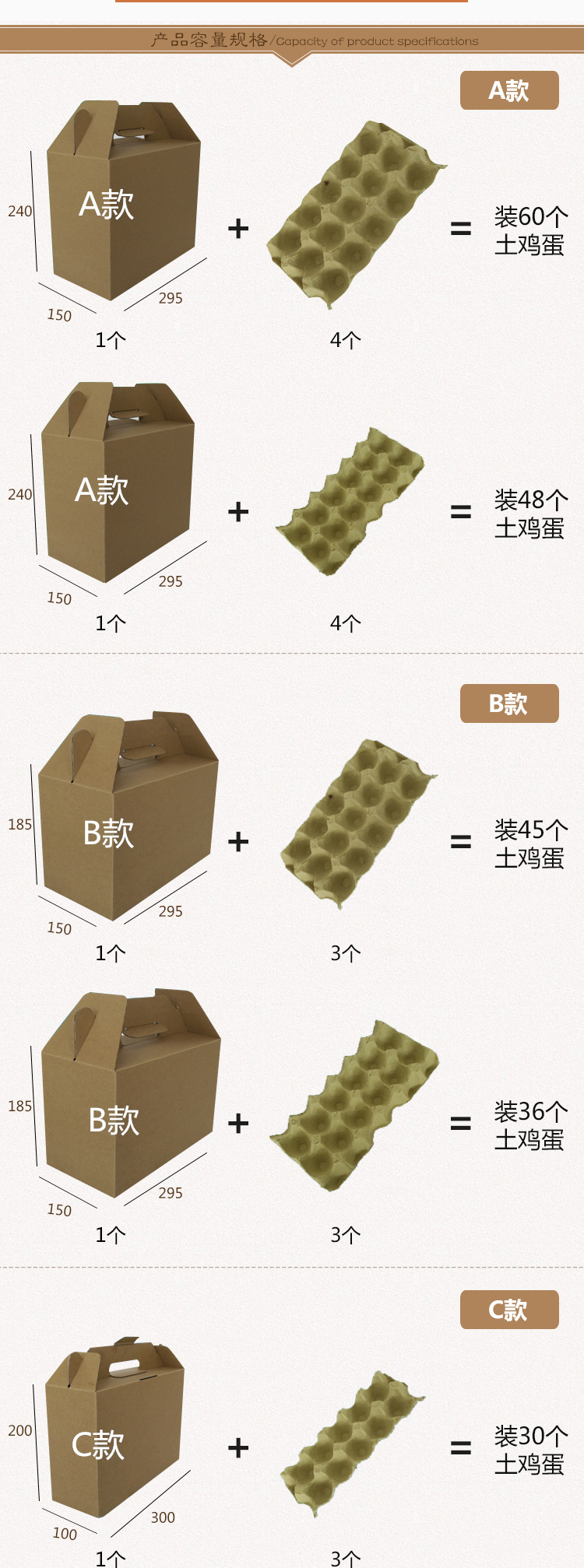 巨惠包装手提纸盒土鸡蛋包装盒草鸡蛋手提纸箱鸡蛋箱水果蔬菜礼品盒