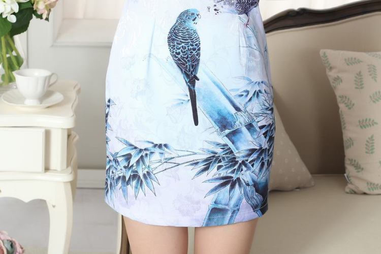 For Pont Sondé Diana Lady stylish jacquard cotton cultivating new Chinese cheongsam dress new improved cheongsam dress picture color XXL pictures, price, brand platters! Elections are good character, the national distribution, so why buy now enjoy more preferential! Health