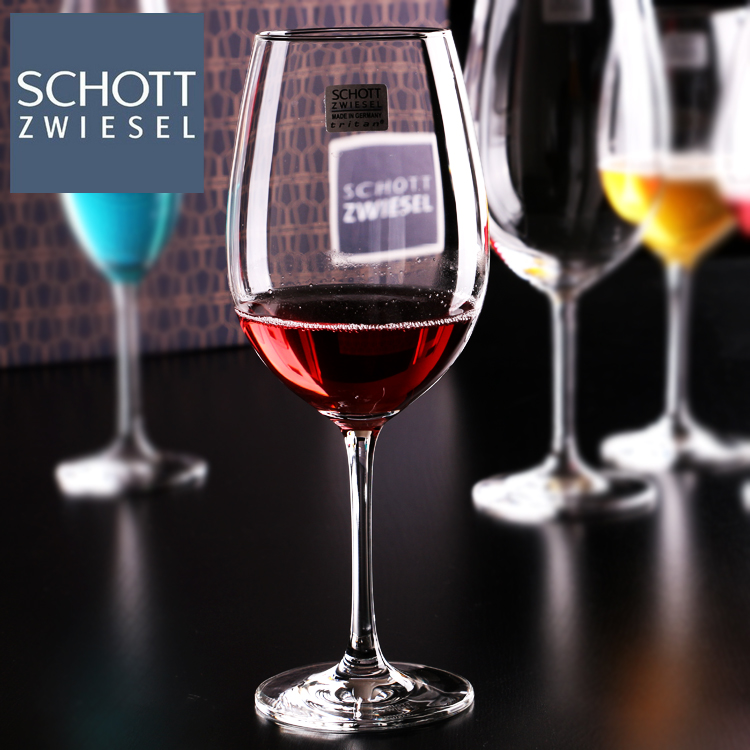 
                                        德国原装进口肖特schott 红酒杯 套装 水晶高脚杯七件套礼盒装 波尔多礼盒装.                