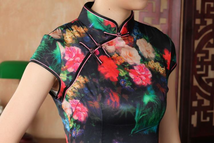 The Nigeria, Ms. Tang cheongsam dress summer improved national wind antique stamp cheongsam dress dress D 0231 XXL pictures, price, brand platters! Elections are good character, the national distribution, so why buy now enjoy more preferential! Health