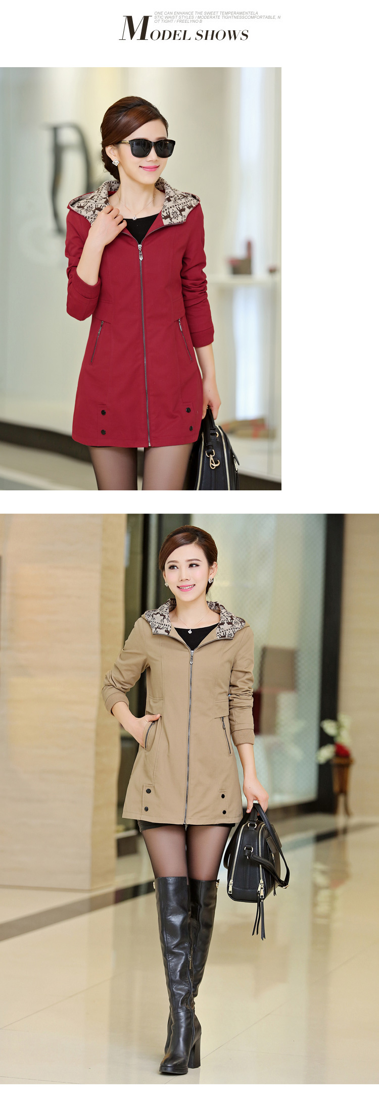 A pleasant, year, older women 2015 spring new long-sleeved cap large, relaxed mom with wind jacket ybl 508 wine red 4 XL pictures, price, brand platters! Elections are good character, the national distribution, so why buy now enjoy more preferential! Health