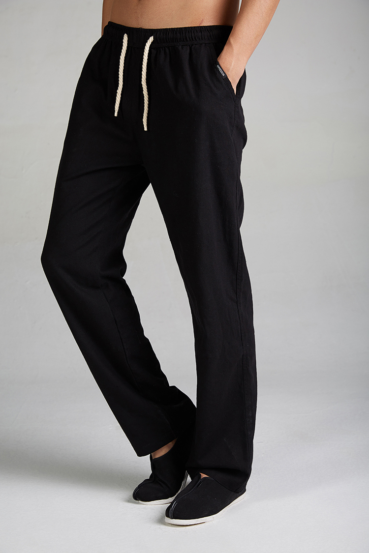 Fudo breeze linen de summer Tang Dynasty Chinese men's trousers, draw down soft lounge light China Wind Pants black XXXL picture, prices, brand platters! The elections are supplied in the national character of distribution, so action, buy now enjoy more preferential! As soon as possible.