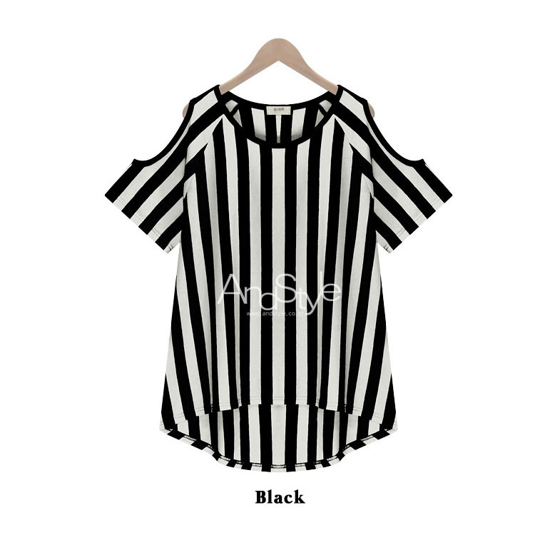 Rate the 2015 summer XL female vertical streaks on cultivating MM loose T-shirt T shirts women 5132 black streaks XXXXXL pictures, price, brand platters! Elections are good character, the national distribution, so why buy now enjoy more preferential! Health