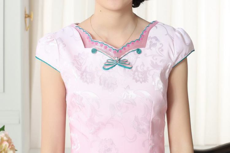 The broadband new summer elegance Chinese qipao improved graphics thin short cheongsam picture color 2 XL pictures, price, brand platters! Elections are good character, the national distribution, so why buy now enjoy more preferential! Health