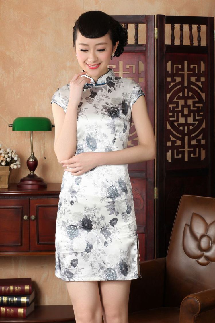 For Pont Sondé, Ms. Diane cheongsam Chinese dresses improved national wind antique paintings cheongsam dress dress picture color XXL pictures, price, brand platters! Elections are good character, the national distribution, so why buy now enjoy more preferential! Health