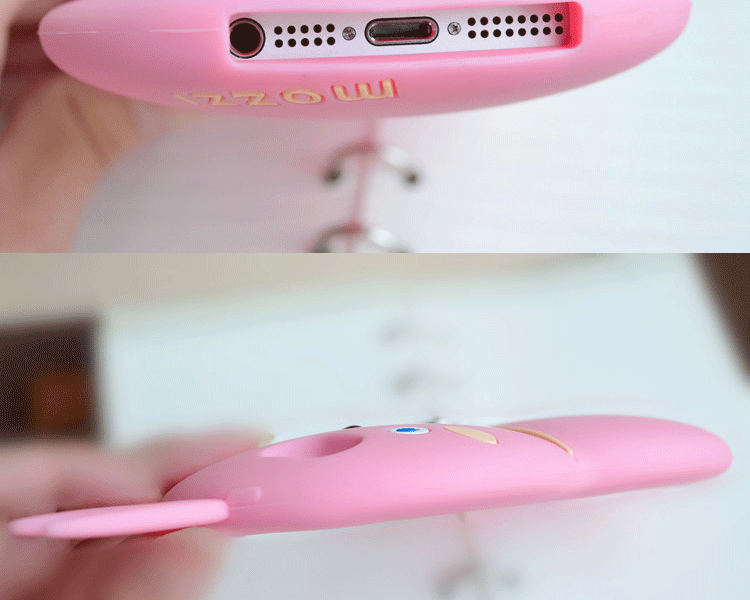 
                                        苹果7/6手机壳iPhone6/6splus iPhone7plus 5s兔子卡通硅胶套 粉色 苹果6/6s plus 5.5寸                