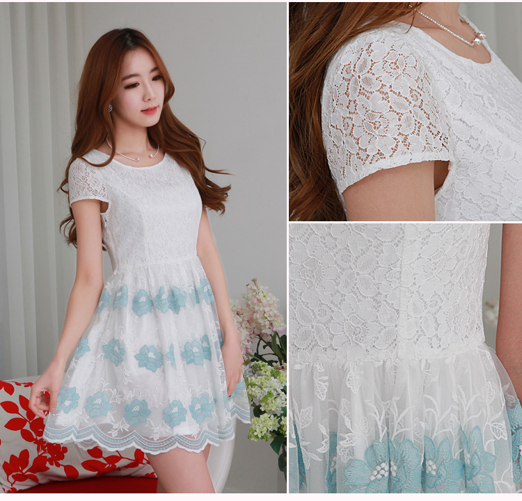 C.o.d. 2015 Summer new Korean fashionable upper-color lace elegant sweet graphics thin black skirt XXXXL picture, prices, brand platters! The elections are supplied in the national character of distribution, so action, buy now enjoy more preferential! As soon as possible.