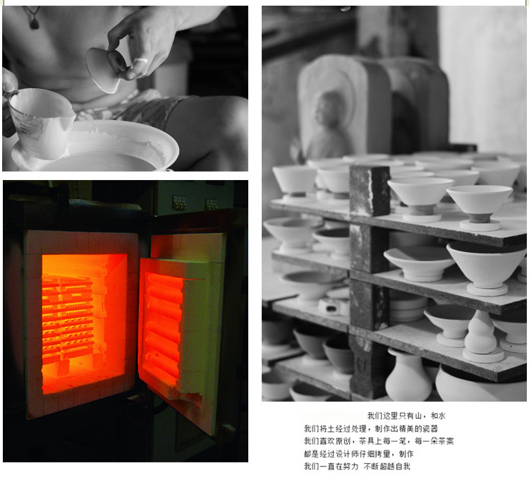 
                                        后瓷 手工黑陶粗陶旅行茶具 陶瓷功夫茶具 礼盒茶具套装 便携式办公茶壶茶杯套装                