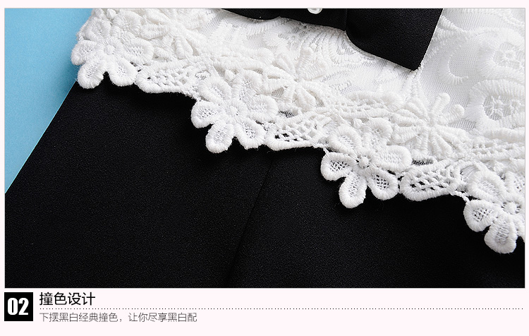 C.o.d. 2015 Summer new stylish casual stylish Korean classic lace stitching elegance video thin black skirt M picture, prices, brand platters! The elections are supplied in the national character of distribution, so action, buy now enjoy more preferential! As soon as possible.