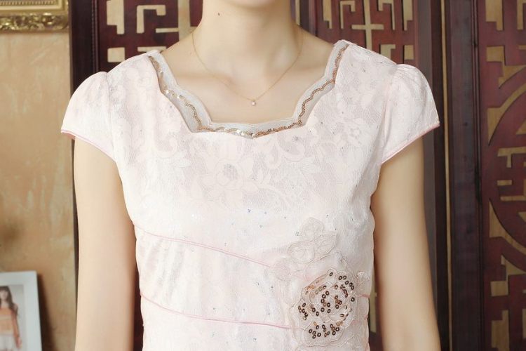 Nigeria, the cheongsam, Ms. Tang with lace cheongsam dress stylish daily short cheongsam dress dress picture color XXL pictures, price, brand platters! Elections are good character, the national distribution, so why buy now enjoy more preferential! Health