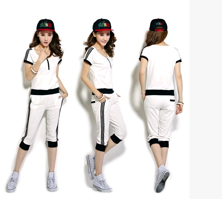 Margaret Elizabeth Kahlo's summer 2015 new short-sleeve 7 pants stylish Korean cotton sport and leisure package two-piece black XXL pictures, price, brand platters! Elections are good character, the national distribution, so why buy now enjoy more preferential! Health