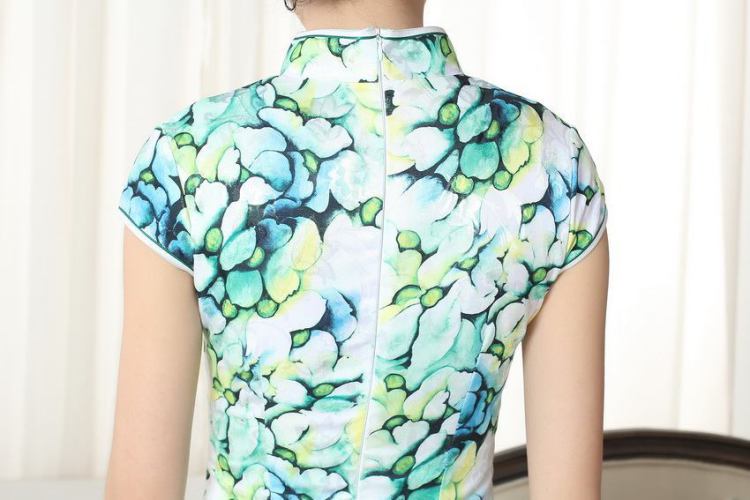 For Pont Sondé Ms. Diana dress jacquard cotton daily Chinese qipao cultivating short cheongsam picture color XXL pictures, price, brand platters! Elections are good character, the national distribution, so why buy now enjoy more preferential! Health