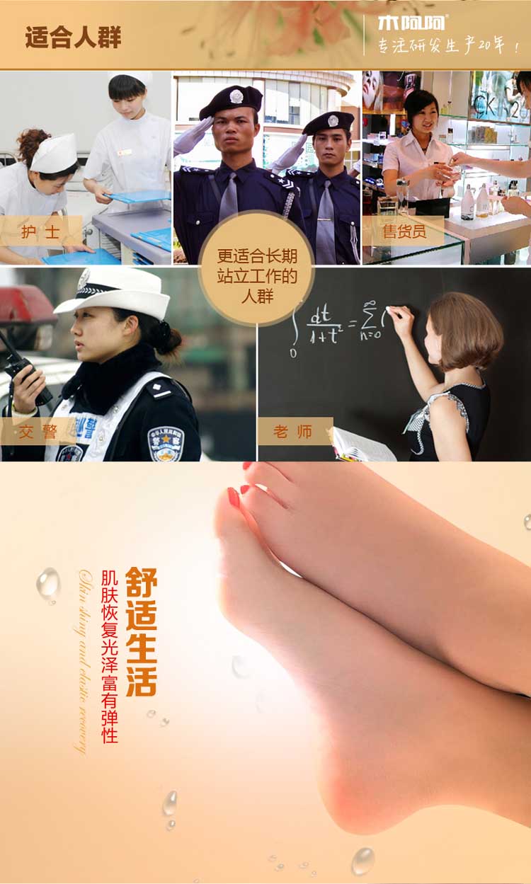 包邮 硅胶后跟防裂垫4个装 脚后跟干裂套减压足跟疼痛垫 带透气孔白色两对 4个装