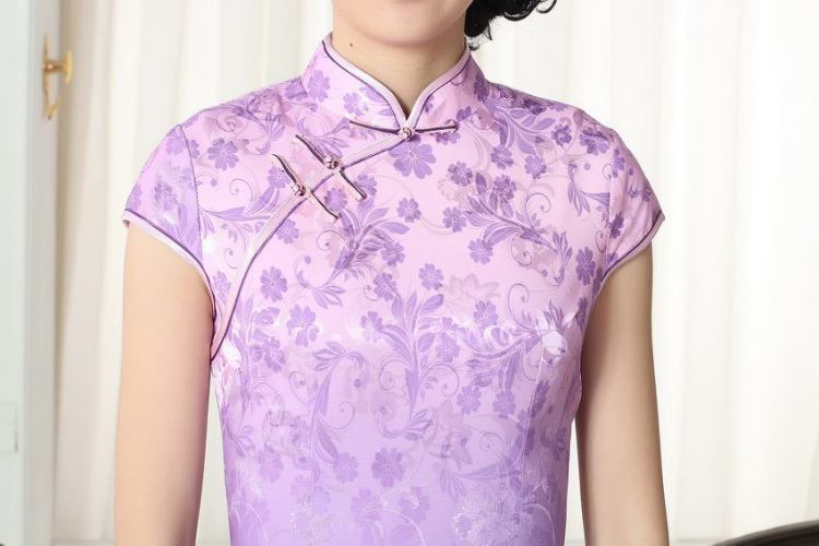 Nigeria, the lady stylish jacquard cotton cultivating short cheongsam dress new Chinese qipao gown picture color XXL pictures, price, brand platters! Elections are good character, the national distribution, so why buy now enjoy more preferential! Health