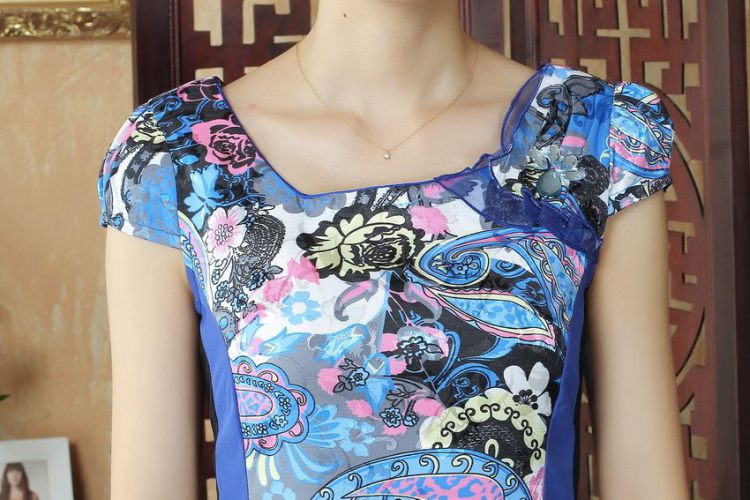 Nigeria, the cheongsam Chinese dresses Chinese style modern improved cheongsam dress dress picture color XXL pictures, price, brand platters! Elections are good character, the national distribution, so why buy now enjoy more preferential! Health