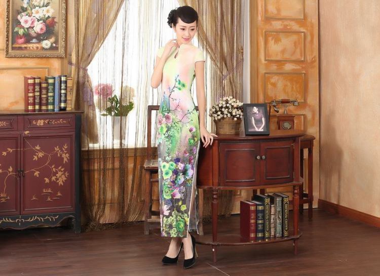The frequency response, Ms. Tang cheongsam with Diane Fong water droplets collar short-sleeve cultivating long double cheongsam pink 2 XL pictures, price, brand platters! Elections are good character, the national distribution, so why buy now enjoy more preferential! Health