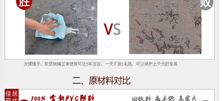 雅馨PVC桌布 餐桌布 防水防油 餐桌装饰 桌垫 免洗餐厅水晶板 抽象艺术菊 抽象艺术菊1.5mm厚 100*250cm