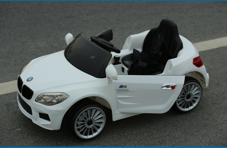 宝马m6儿童电动车四轮童车男女可坐宝宝玩具车双驱带遥控小孩汽车