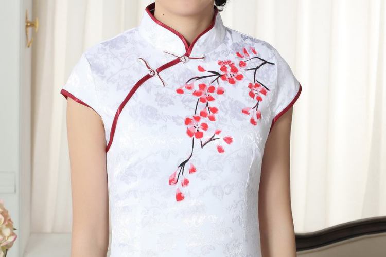 Nigeria, the Summer new dress clothes and stylish elegance Chinese qipao hand painted dresses D 0092 XXL pictures, price, brand platters! Elections are good character, the national distribution, so why buy now enjoy more preferential! Health