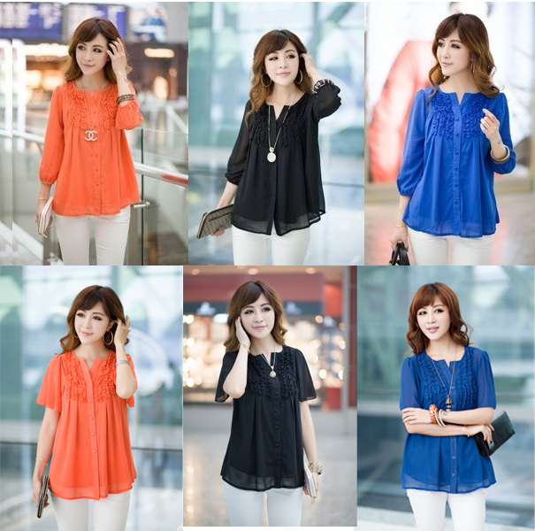 2015 summer new women with thick MM and indeed increase code snow woven shirts girls summer short-sleeved Korean loose video thin ice woven shirts cuff in the T-shirt T-shirt black short-sleeved XXXXL pictures, price, brand platters! Elections are good character, the national distribution, so why buy now enjoy more preferential! Health