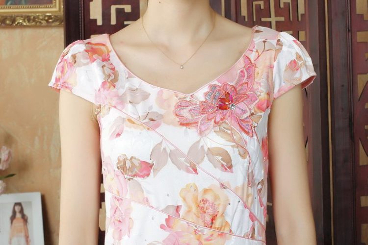 For Pont Sondé Diana Lady Jane, Tang with improved qipao cheongsam dress summer elegant and stylish beauty dresses picture color XXL pictures, price, brand platters! Elections are good character, the national distribution, so why buy now enjoy more preferential! Health