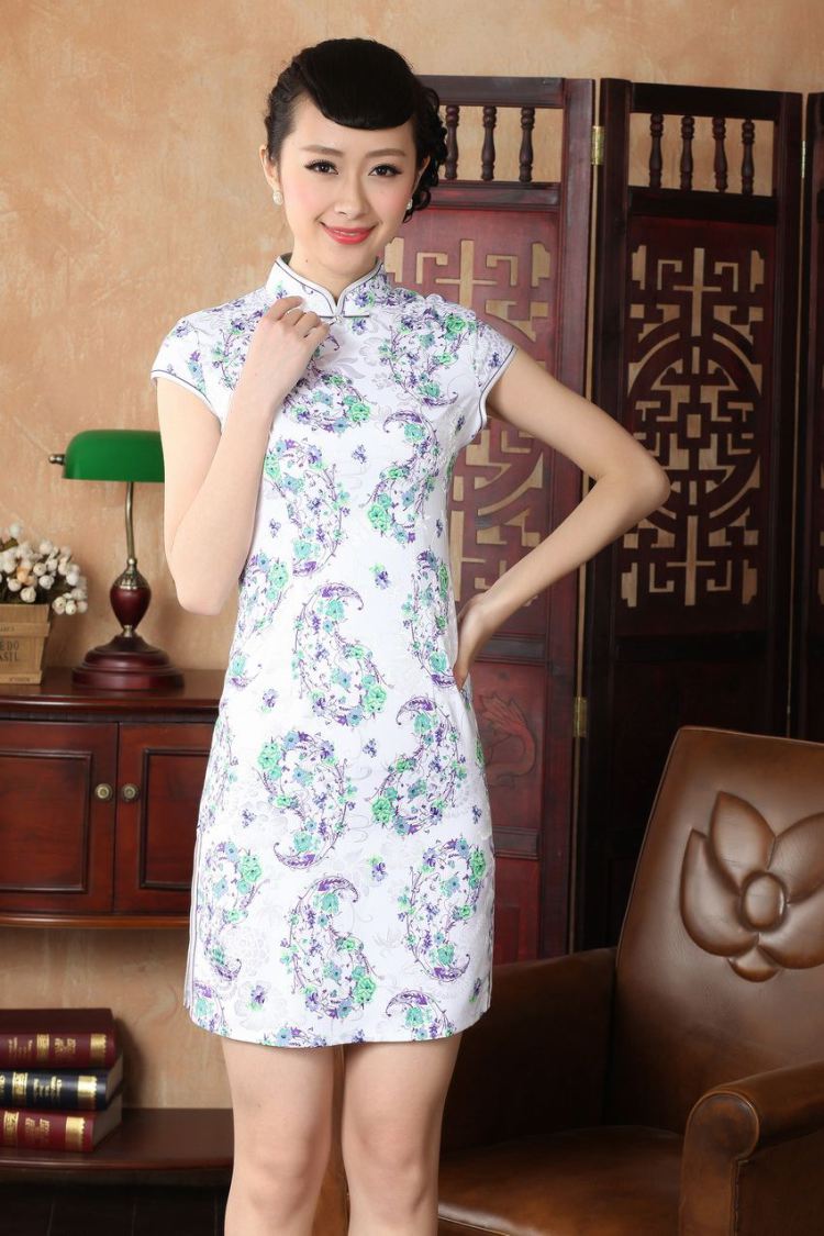 Nigeria, the cheongsam Chinese dresses improved summer dresses, for the stamp duty ends dress D 0229 XXL pictures, price, brand platters! Elections are good character, the national distribution, so why buy now enjoy more preferential! Health