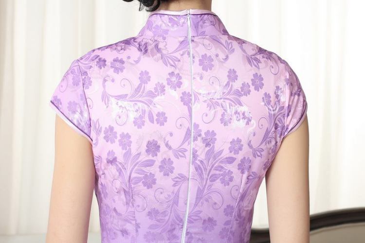 The broadband lady stylish jacquard cotton cultivating short cheongsam dress new Chinese qipao gown picture color 2 XL pictures, price, brand platters! Elections are good character, the national distribution, so why buy now enjoy more preferential! Health