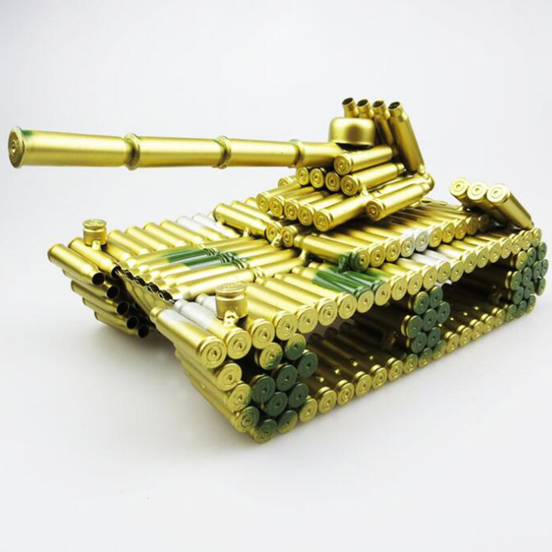 draco子弹壳工艺品飞机大炮坦克战斗机模型摆件纯手工创意礼品办公