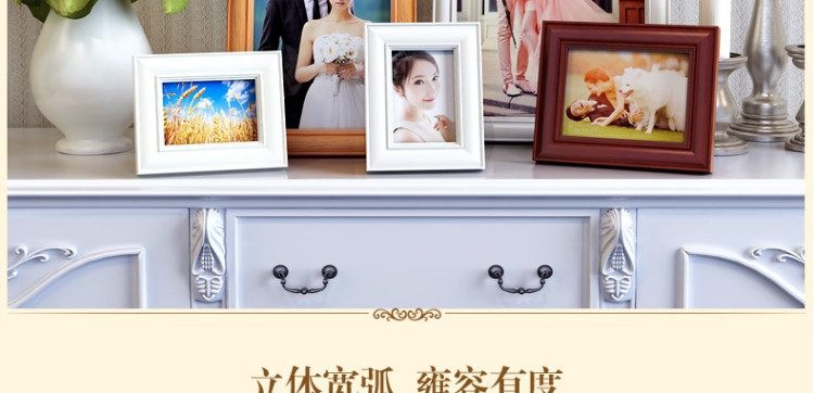 
                                                                                天字一号 相框7寸 实木相框架20寸24 5 6  8 10 A4 16寸相框摆台相框组合 咖色 24寸挂式  横竖可挂                