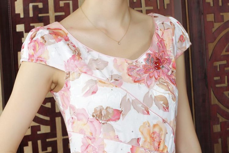 Nigeria, the lady Jane, Tang with improved qipao cheongsam dress summer elegant and stylish beauty dresses picture color XXL pictures, price, brand platters! Elections are good character, the national distribution, so why buy now enjoy more preferential! Health