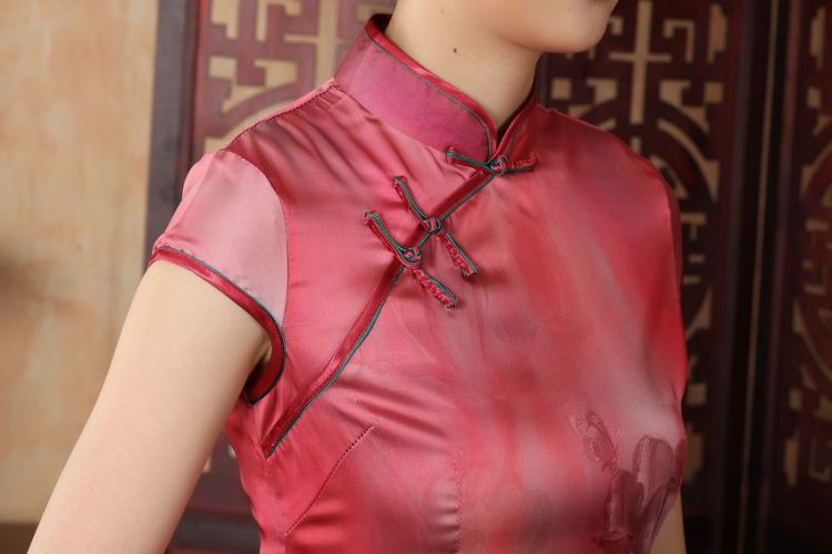 Nigeria, the cheongsam dress, Ms. Tang fitted dresses improved national wind antique stamp cheongsam dress dress D 0230 XXL pictures, price, brand platters! Elections are good character, the national distribution, so why buy now enjoy more preferential! Health