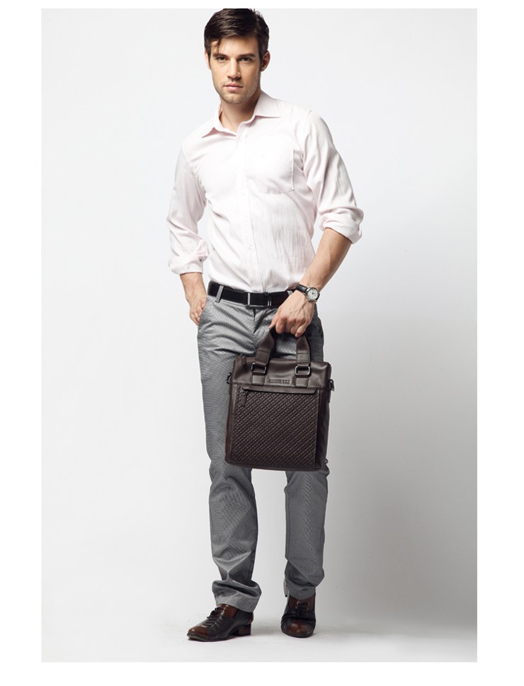 骑士锋范knightway 新款男士包进口马皮复古手