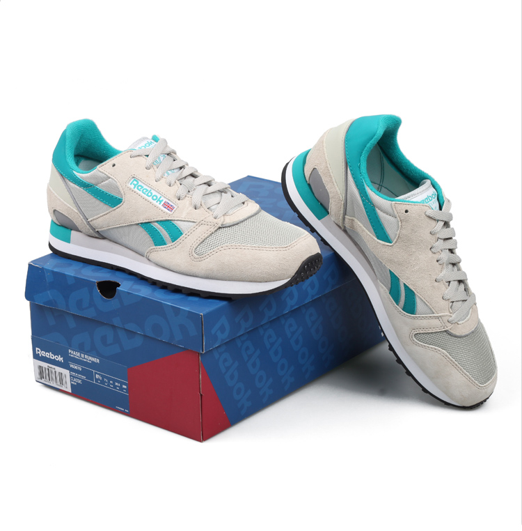 REEBOK 锐步 篮球鞋 男鞋 V63670 灰色 44