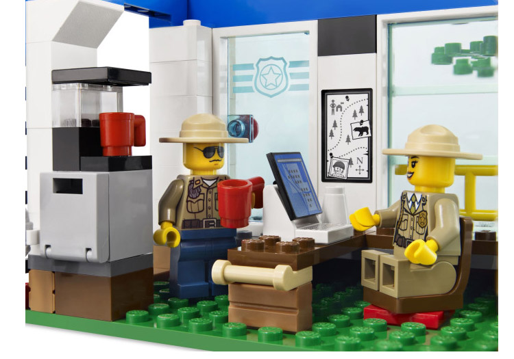LEGO 乐高 森林警察局 L4440(乐高积木玩具) 