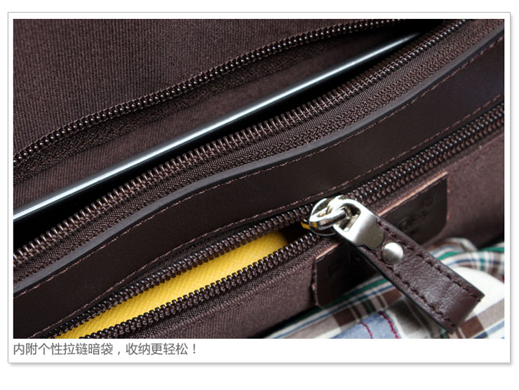 皮客优一P.kuone新款头层牛皮奢华大容量旅行