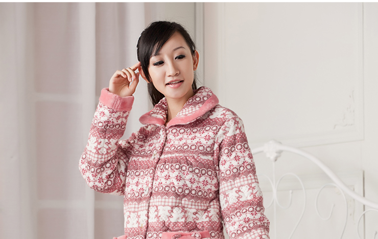 冬季<em>加厚棉睡衣女加厚特价</em> 珊瑚绒加厚<em>棉睡衣</em>