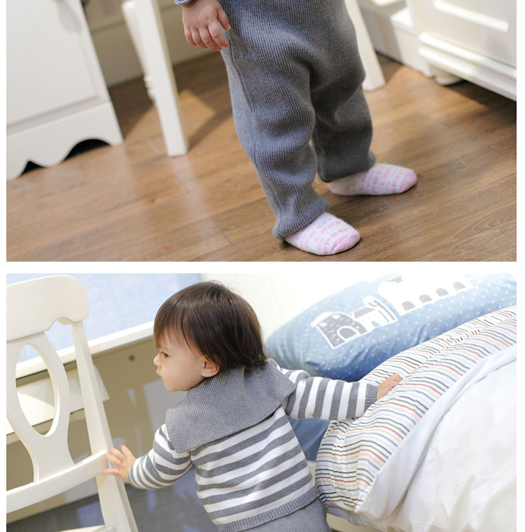 莱贝吉 宝宝女童儿童毛裤 宝宝毛裤针织裤 多色