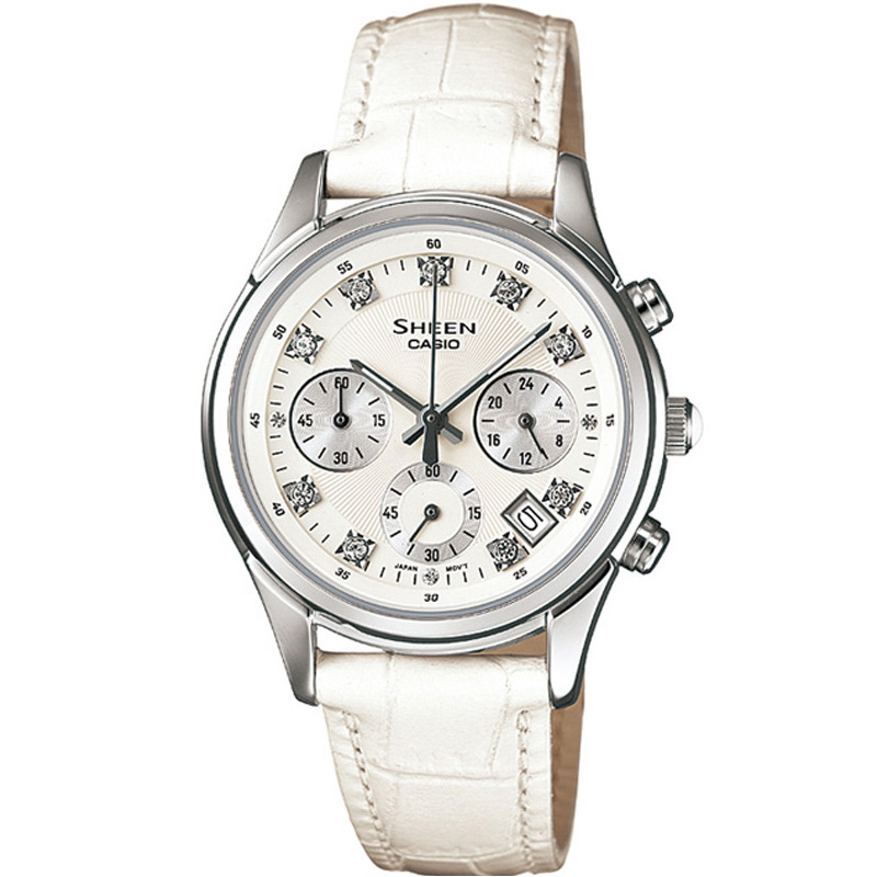 CASIO卡西欧 SHEEN系列天使情人时尚优雅女