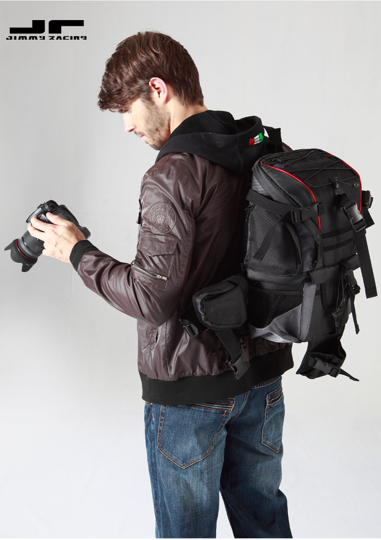 Jimmy Racing冲锋陷阵双内袋2机4镜摄影相机