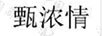 甄濃情