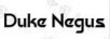 DUKE NEGUS