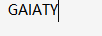 GAIATY